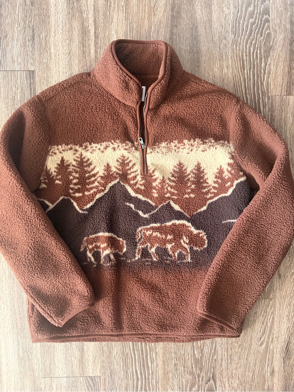 Women’s old navy bison fleece Large